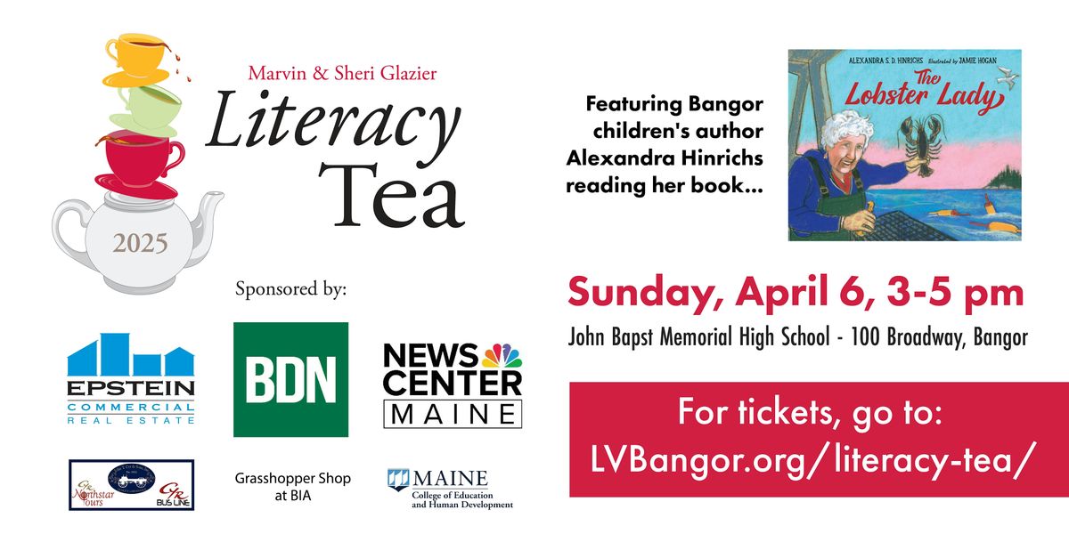 The Marvin & Sheri Glazier Literacy Tea