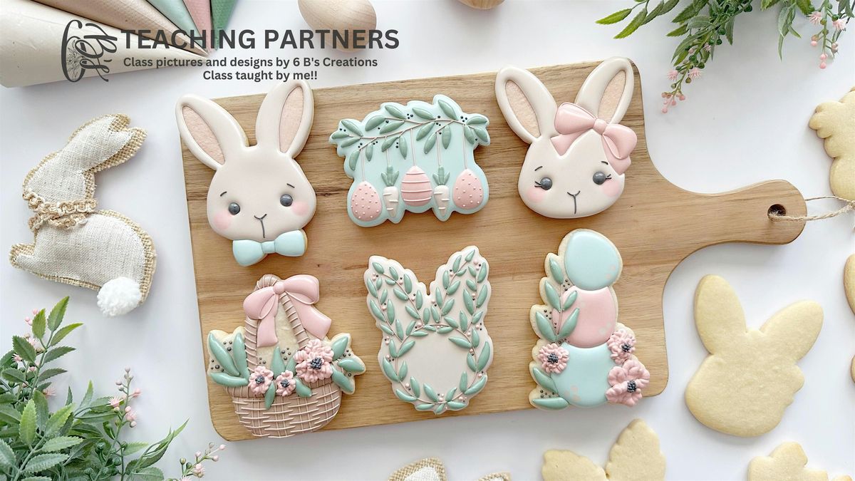 Easter Bunny *INTERMEDIATE*  Cookie Decorating Class