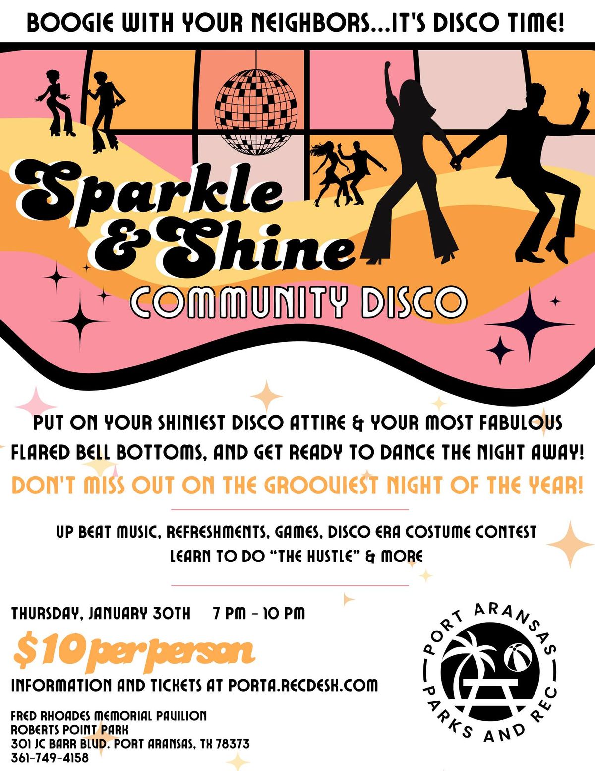 Sparkle & Shine Community Disco 