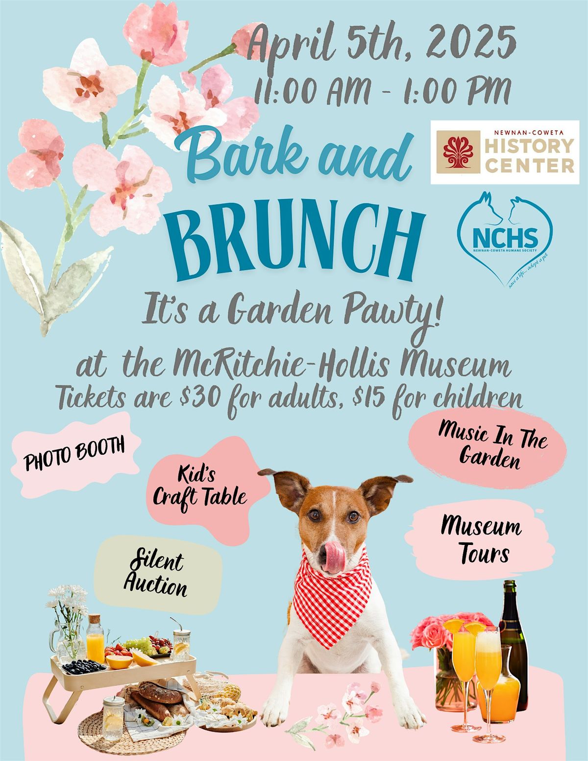 Bark n' Brunch Fundraiser for the Humane Society & History Center