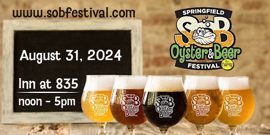 2024 Springfield Oyster & Beer Festival presented by Clock Tower Community Bank