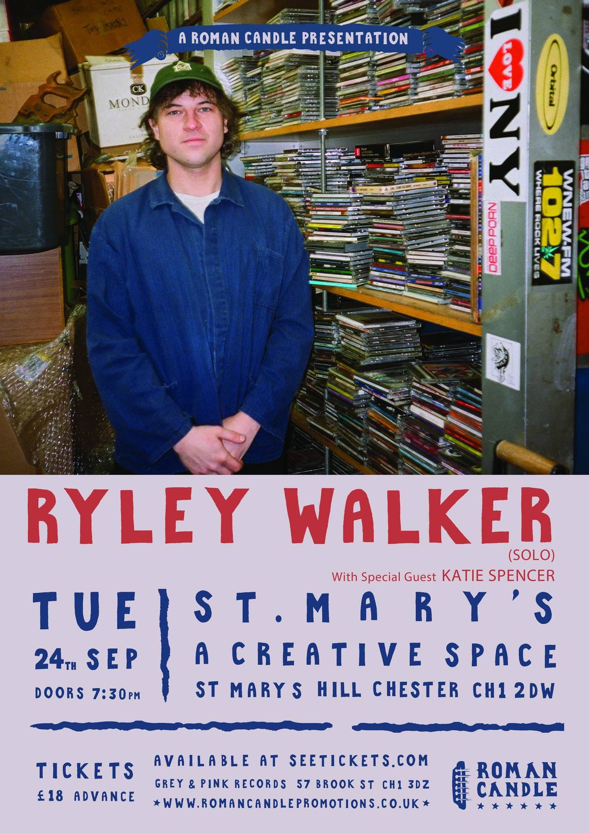 Roman Candle Presents Ryley Walker (solo)