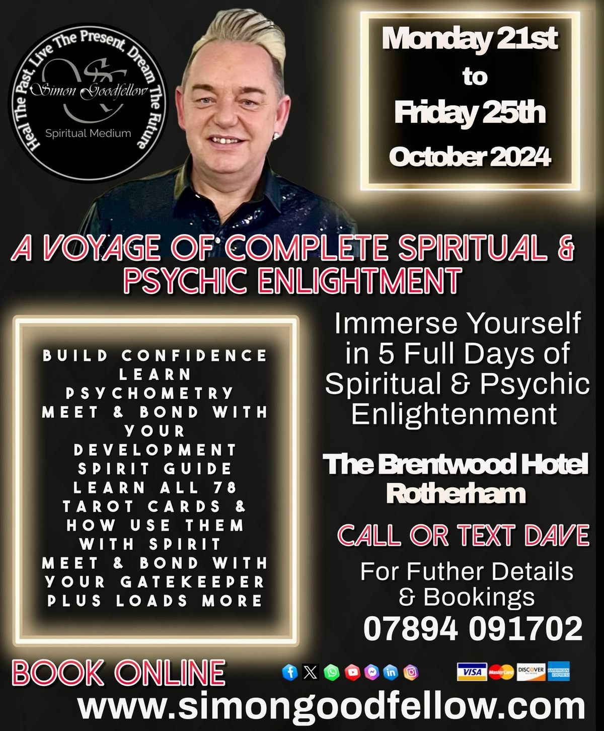 A Voyage of complete Spiritual & Psychic Enlightenment Workshop