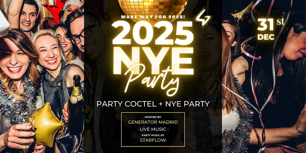 NEW YEARS EVE PARTY 2024  by GENERATOR