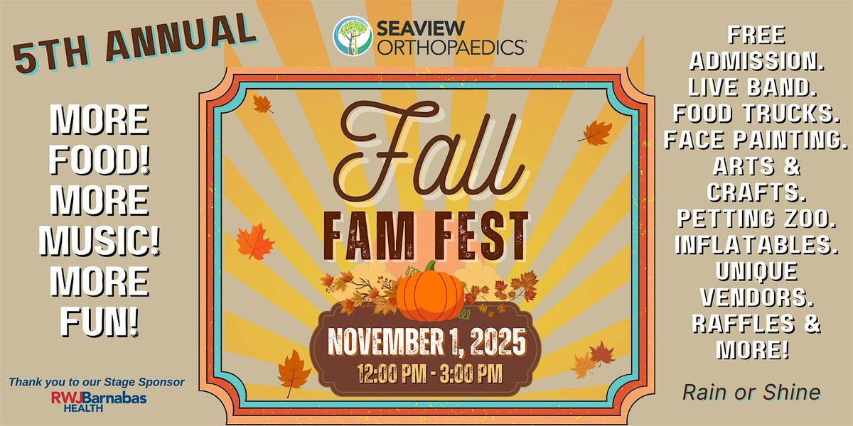 Fall Family Festival -  SVO's 5th Annual