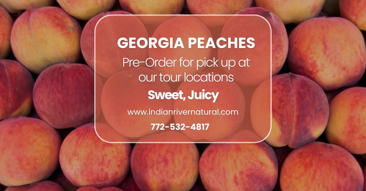 Fresh Georgia Peaches Sales Event - Palm Bay, FL