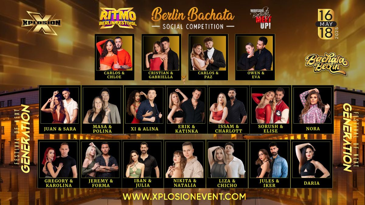 3rd Berlin Bachata Social Competition - REGISTRATION IS OPEN