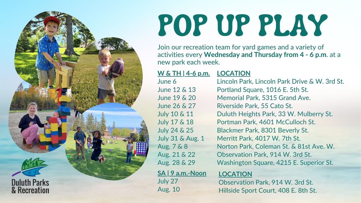 Pop Up Play - Observation Park