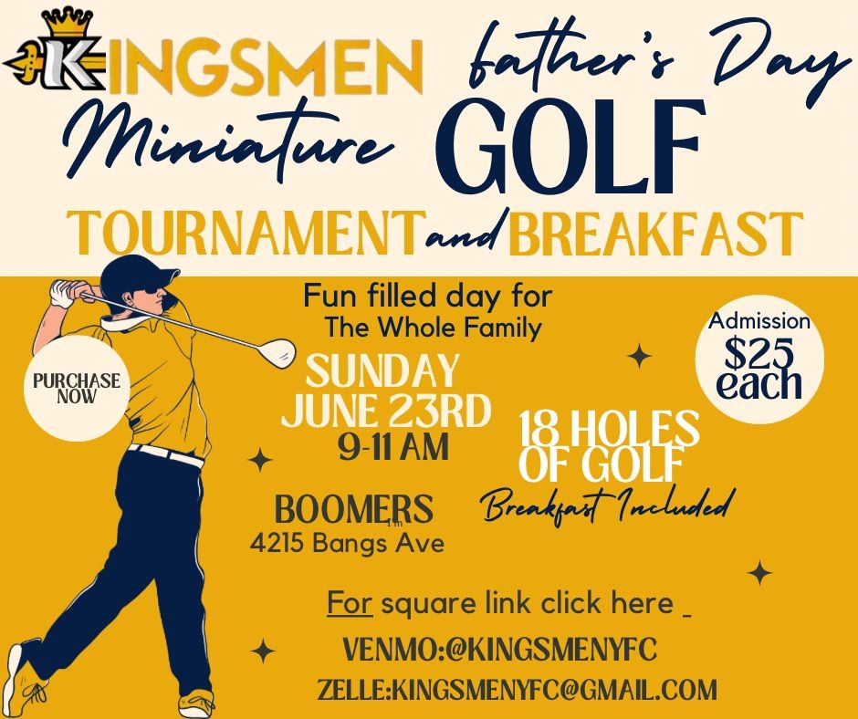 Kingsmen\u2019s First Annual Miniature Golf Tournament & Breakfast