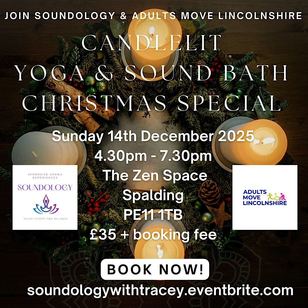 Candlelit Yoga and Sound Bath Christmas Special 2025