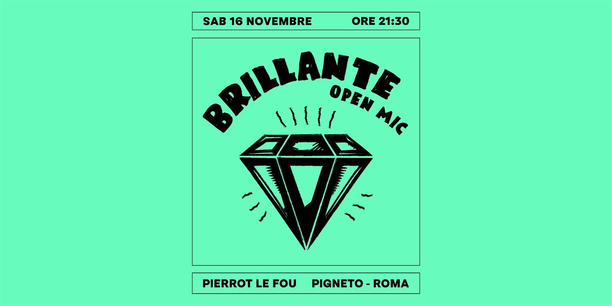 Brillante Open Mic - PLF