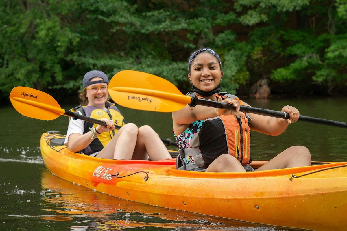 Kayaking with BGCD and Atlas Energy