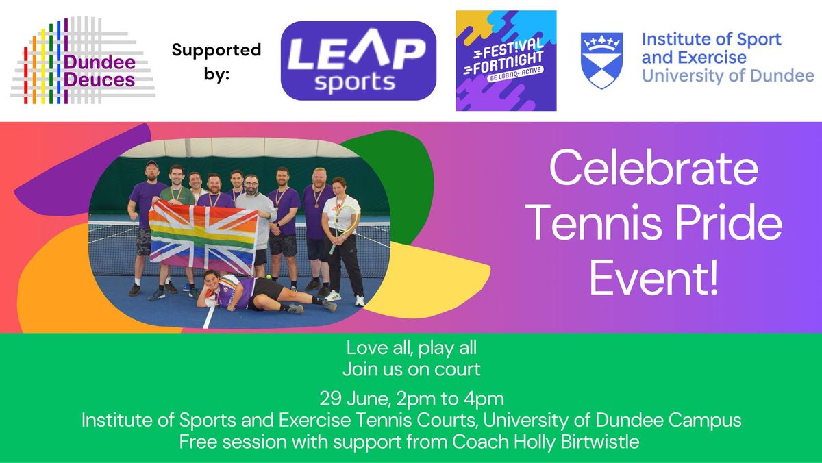Celebrate Tennis Pride Event
