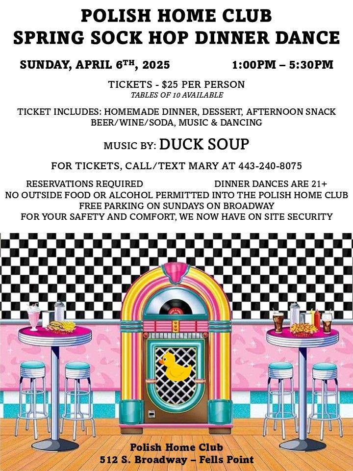 Spring Sock Hop