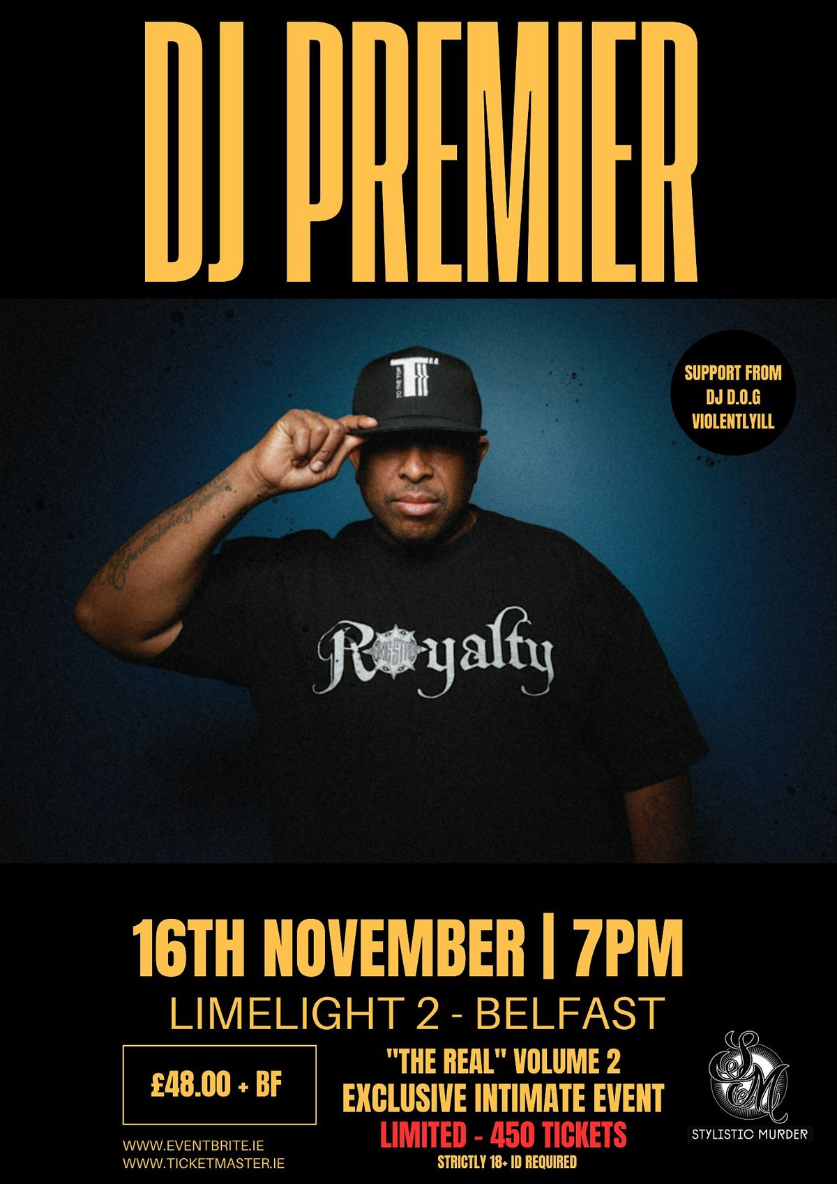 DJ PREMIER - Exclusive Intimate Show (Belfast)