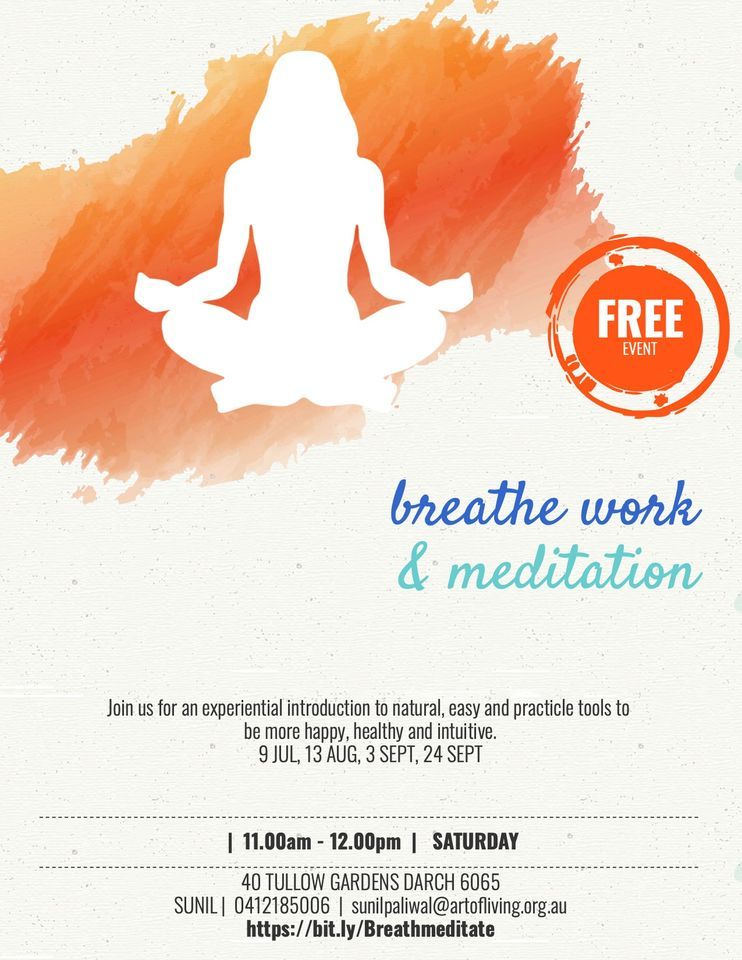 Breathwork & Meditation -FREE introductory workshop