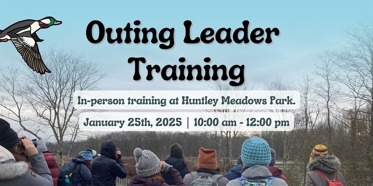 Outing Leader Training at Huntley Meadows Park