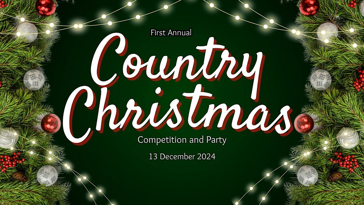 Country Christmas: Competition and Party