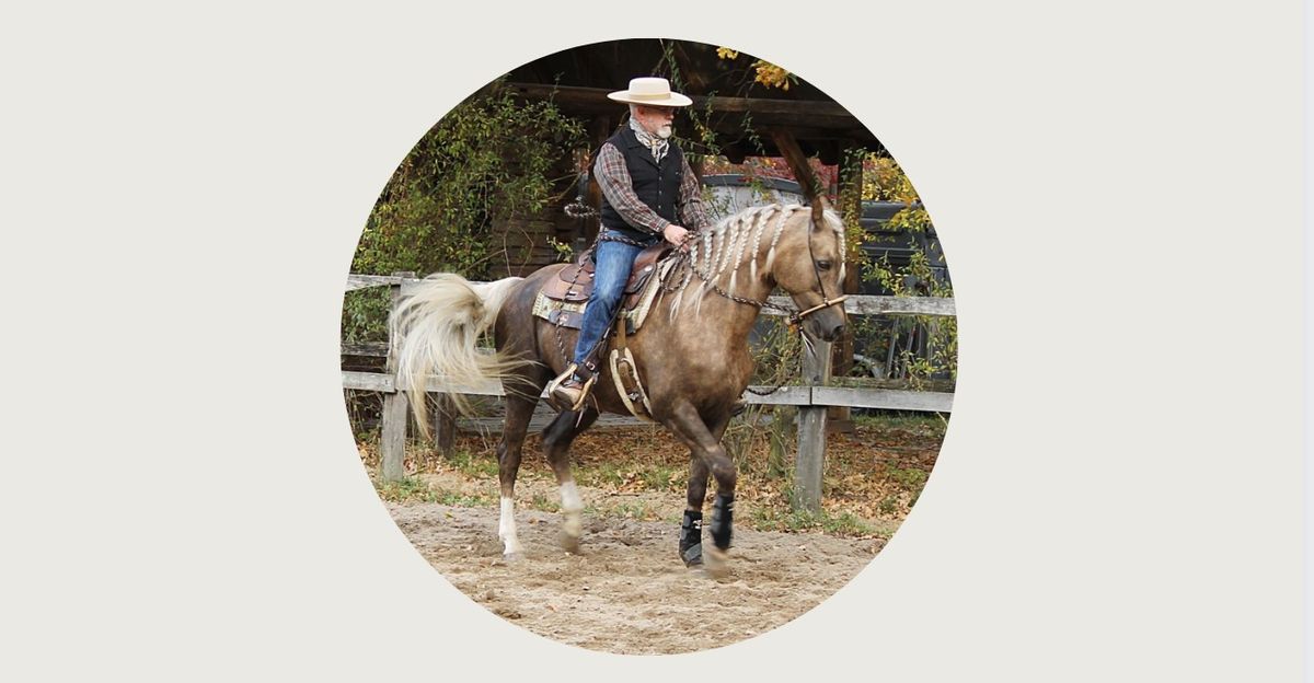 Jeff Sanders California Vaquero Horsemanship - klinika