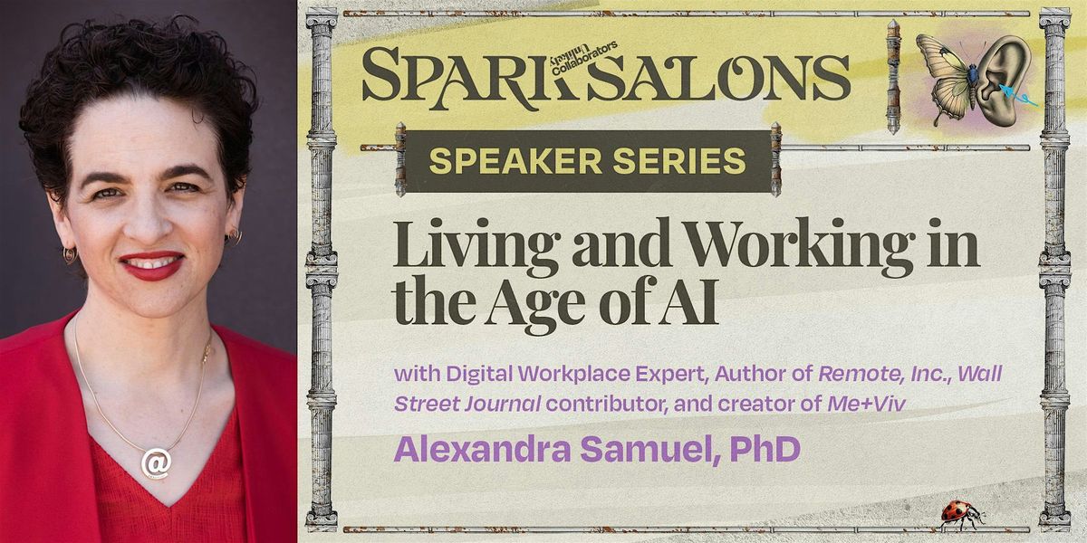 Unlikely Collaborators Spark Salon with Alexandra Samuel, PhD