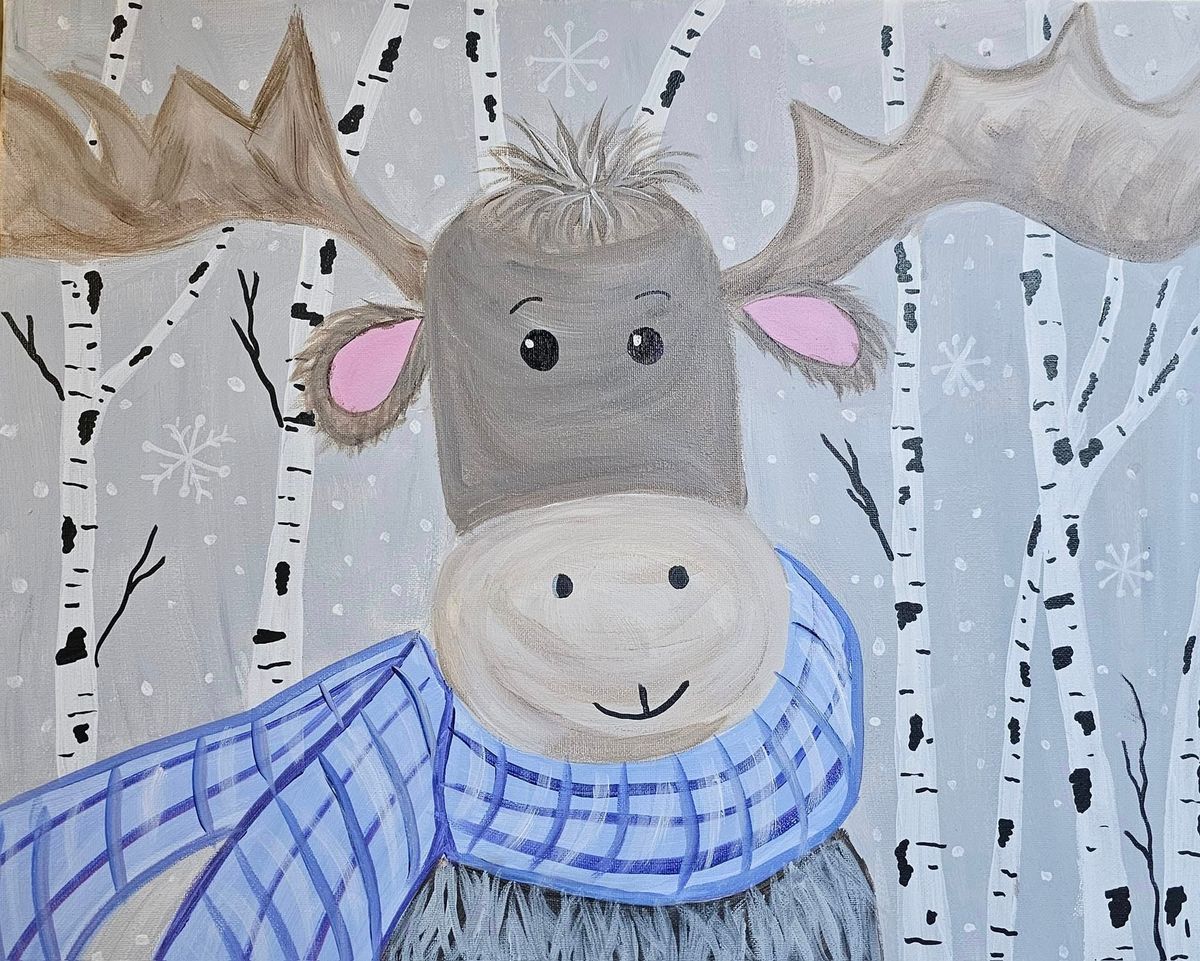 El Agave and Paint ~ Winter Moose 194