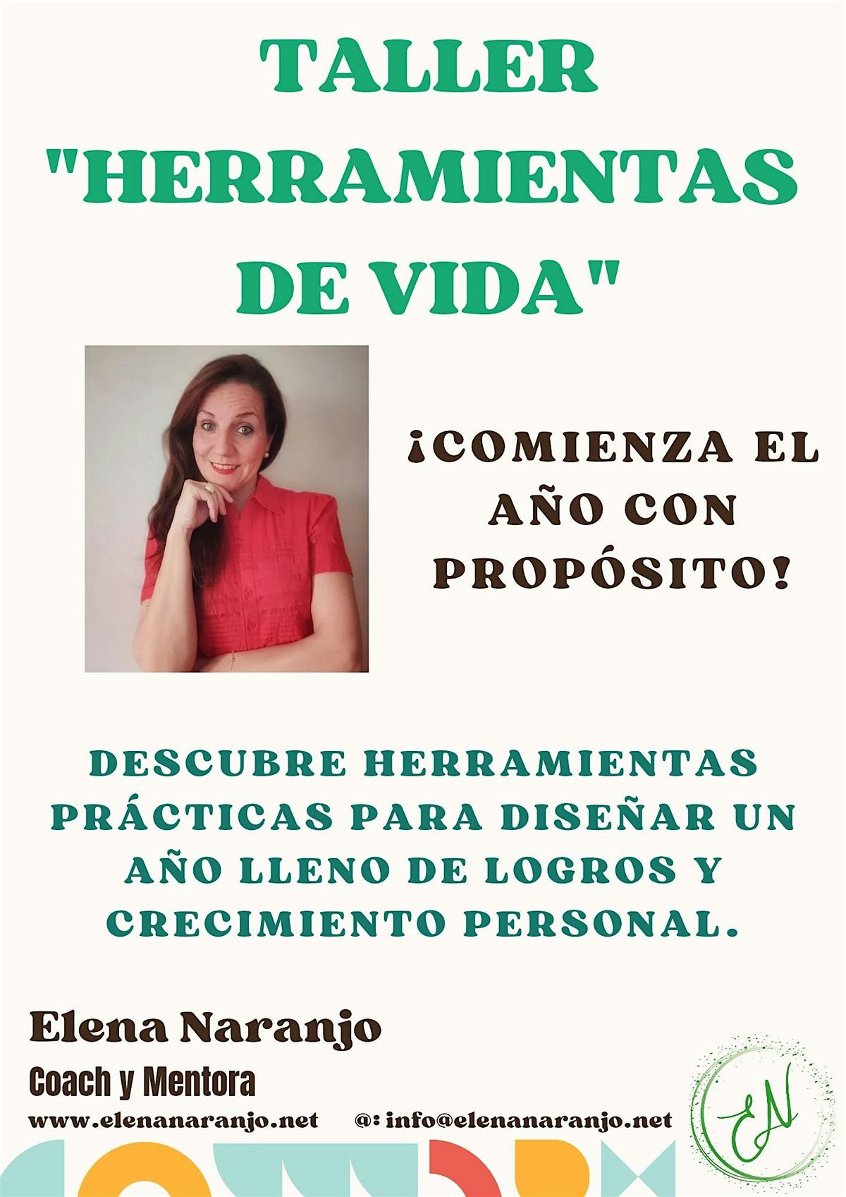 Taller de Crecimiento Personal: "Renueva tu Prop\u00f3sito para el Nuevo A\u00f1o"