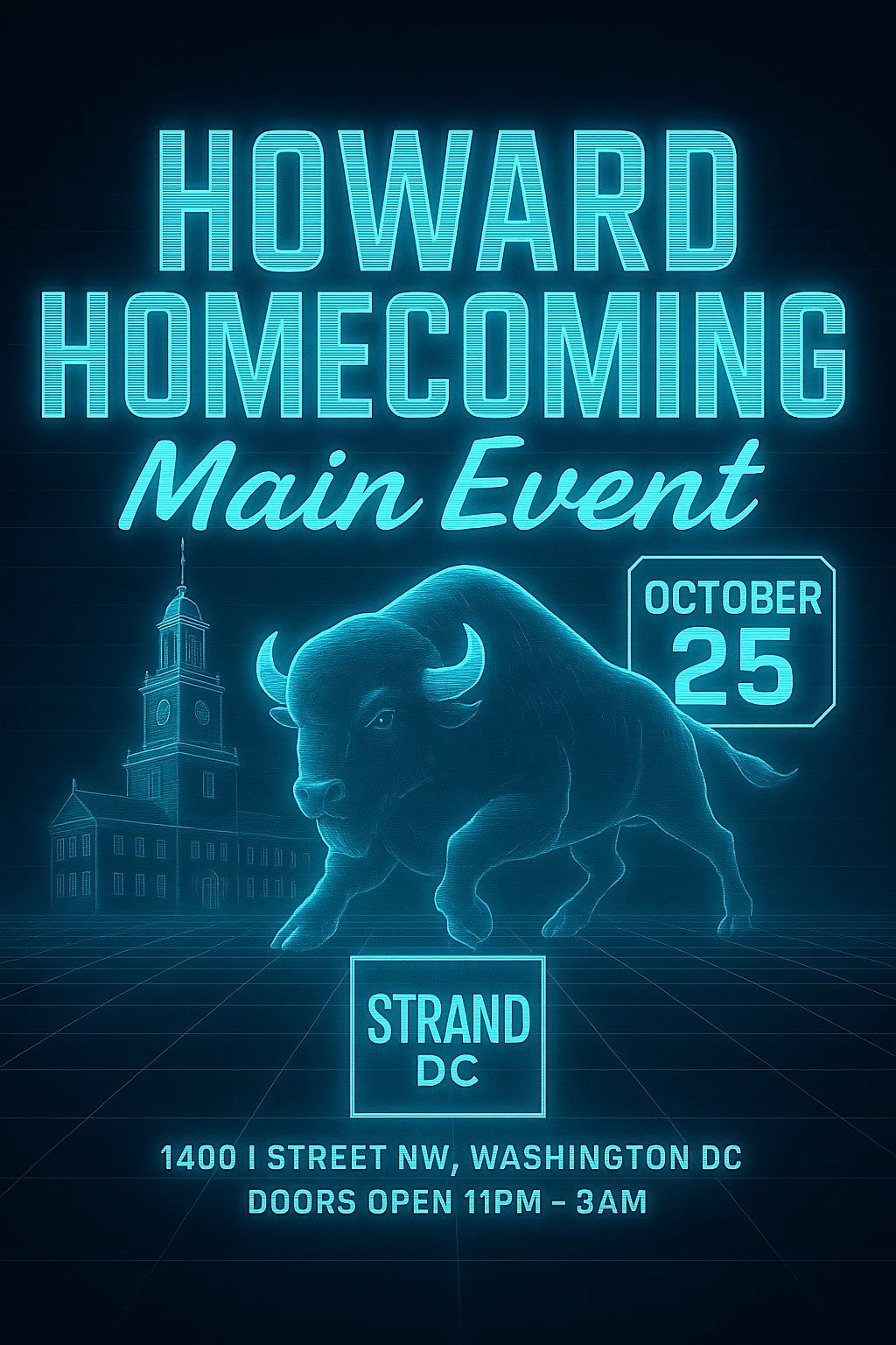 Howard Homecoming (Sat Night Party) W\/ Open Bar