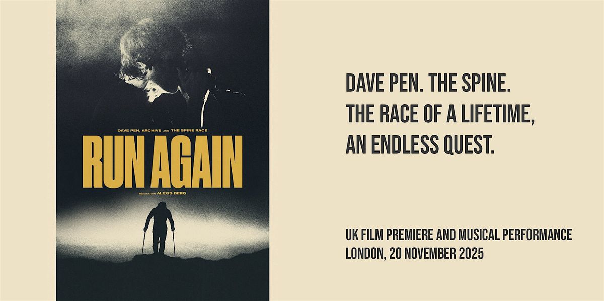 RUN AGAIN - Film Screening and Music Performance