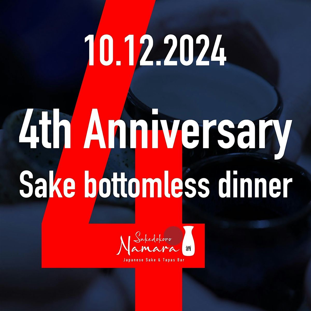 BOTTOMLESS SAKE DINNER