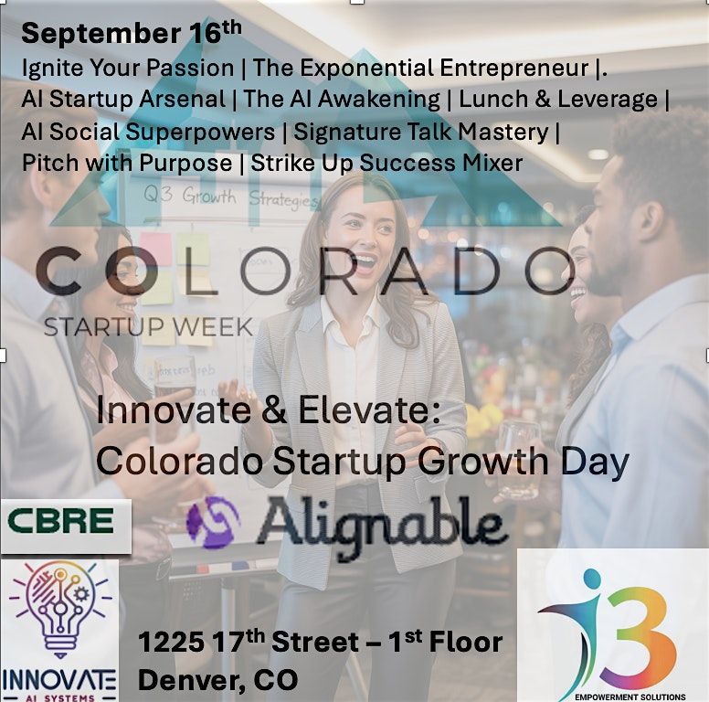 Day 1- Start Up Week Sessions