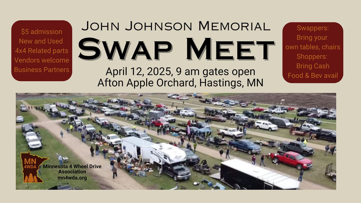 MN4WDA John Johnson Memorial Swap Meet