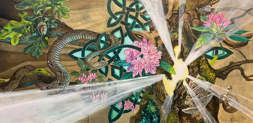 a Year in Forests: The art of Michelle Anderst + Luke Mandala and Space Oddity!