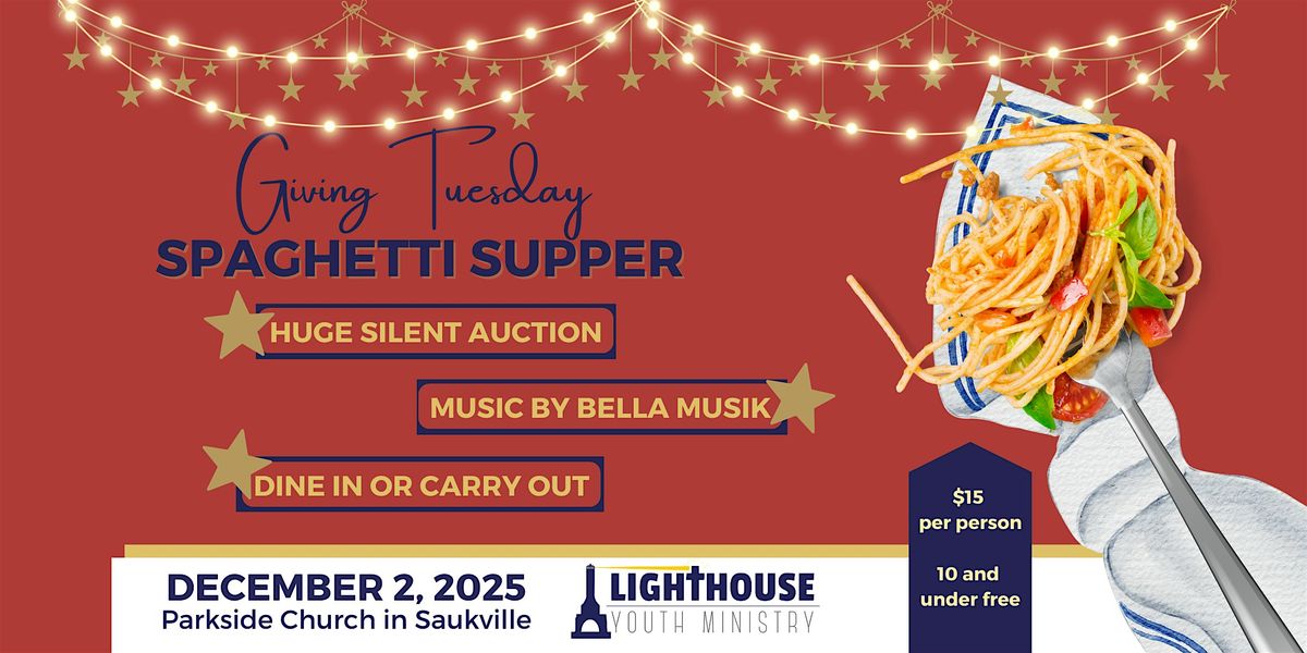 2025 Giving Tuesday Fundraiser - Supper, Music, and Silent Auction