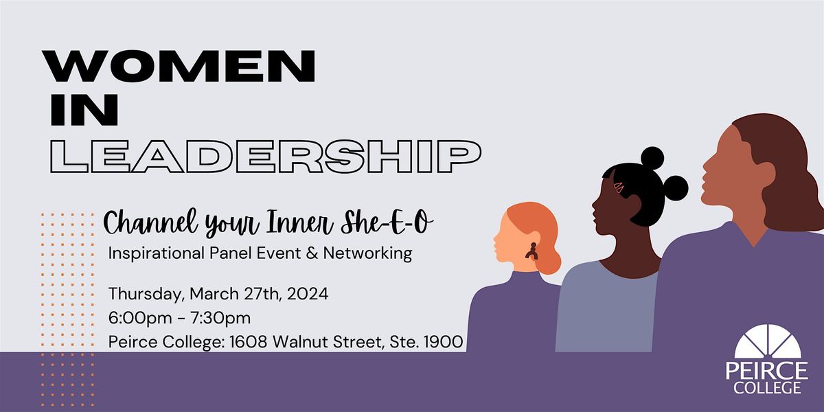 Women in Leadership Panel & Networking Event