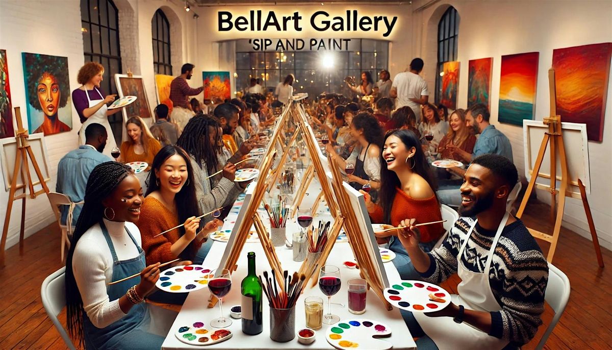 BellArt Gallery Sip & Paint : Africa Edition