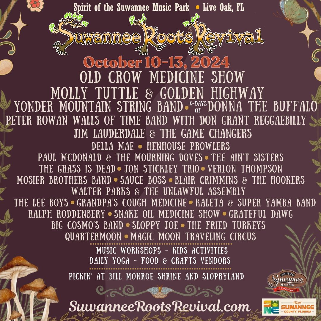 Suwannee Mountain Boys at The Basement East