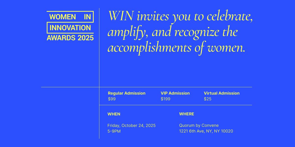 Women In Innovation Awards Gala