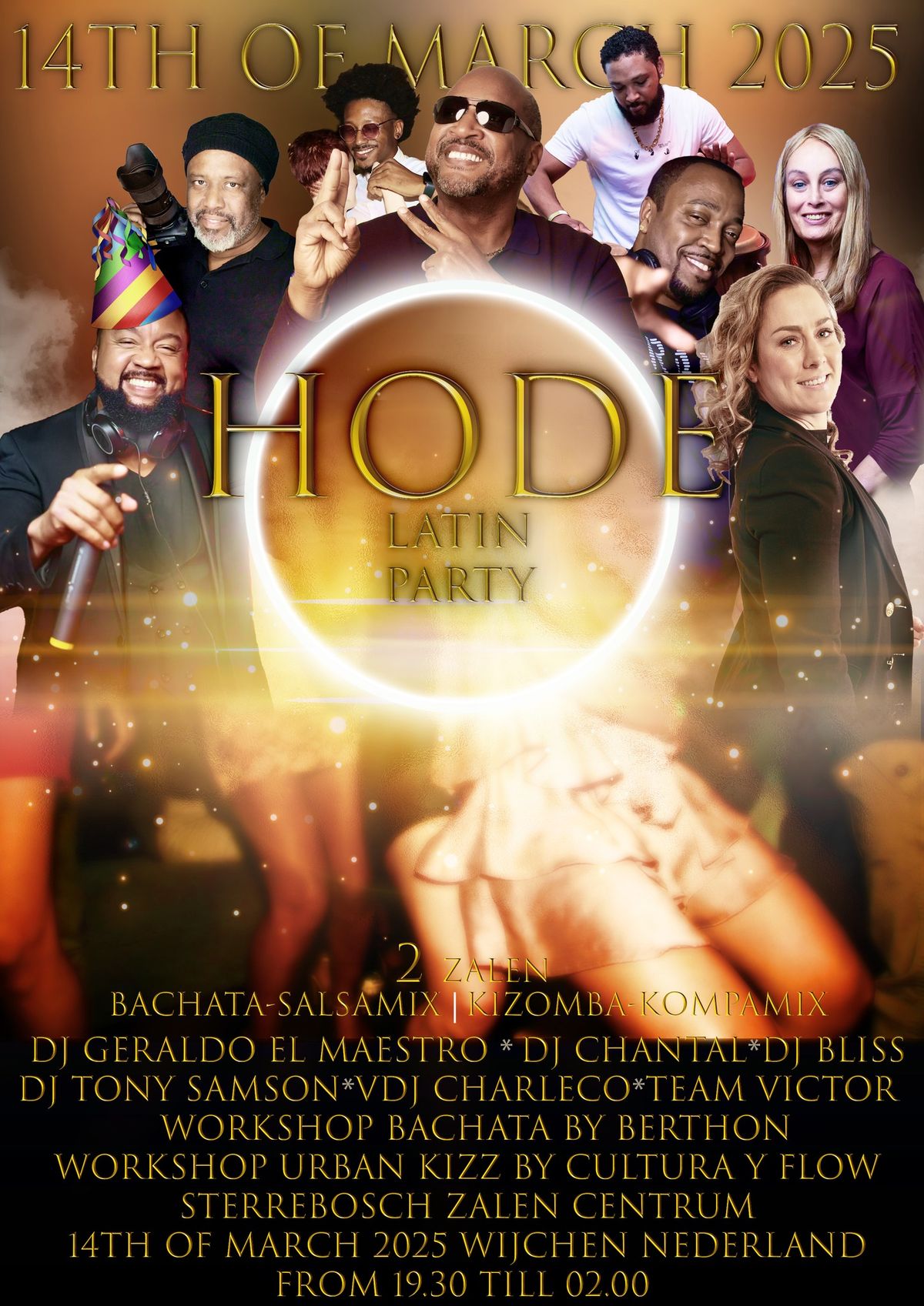 HODE  | B-DAY BASH| LATIN PARTY |14 MRT 2025