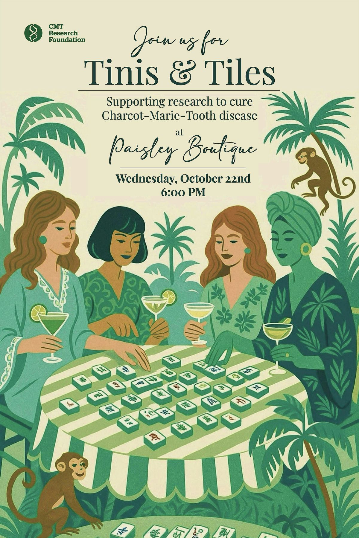 Tinis and Tiles - Supporting CMTRF