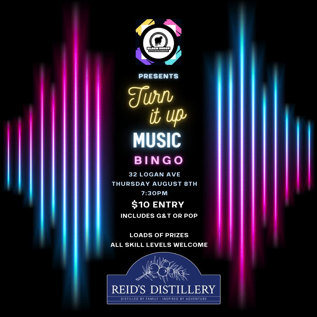 Music Bingo at Reid's Distillery