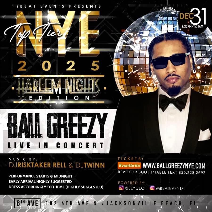 Top Tier NYE \ud83c\udf89\ud83c\udf8aBall Greezy Performing LIVE