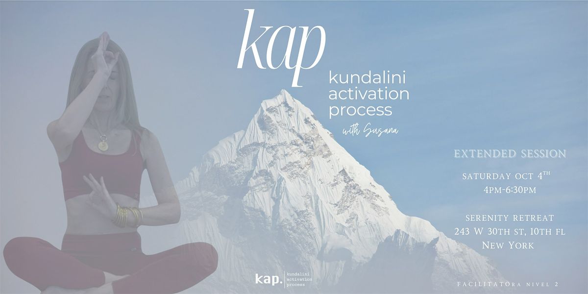 Kundalini Activation Process with Susana - Extended Session