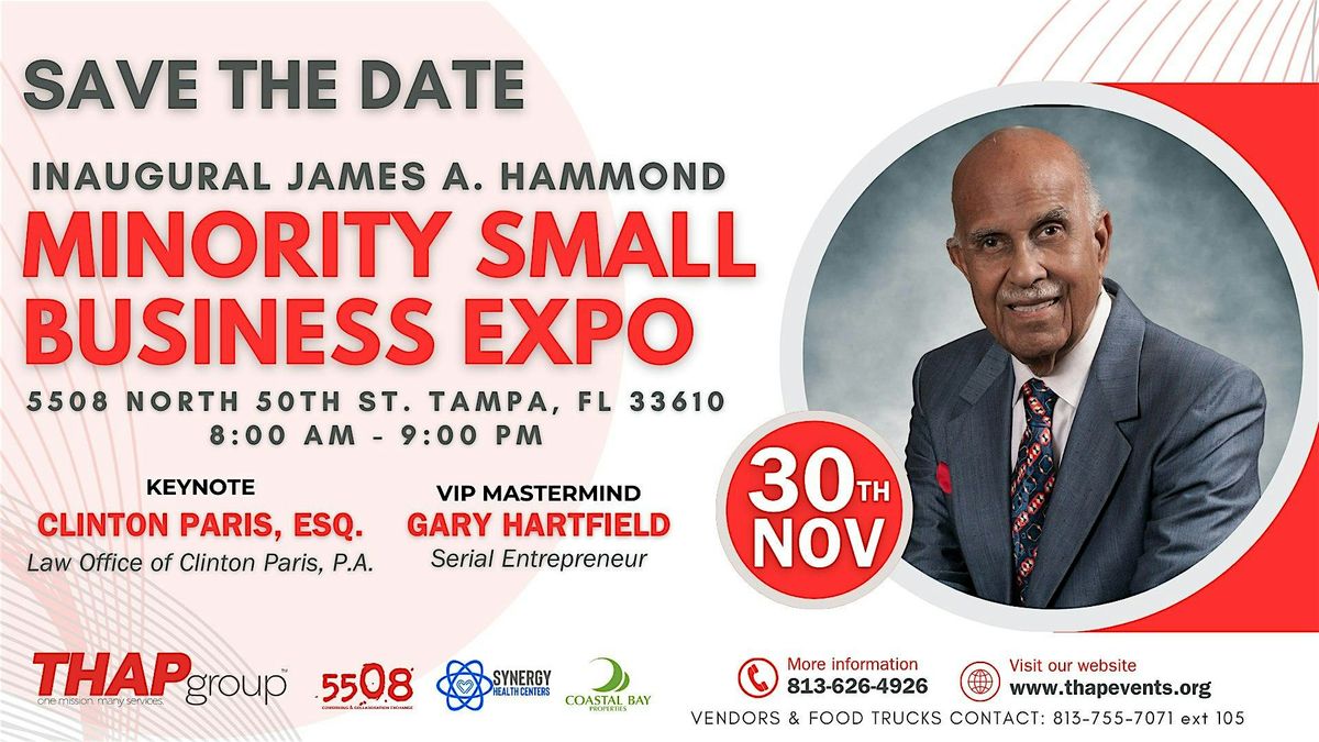 James A Hammond Minority Small Business Expo