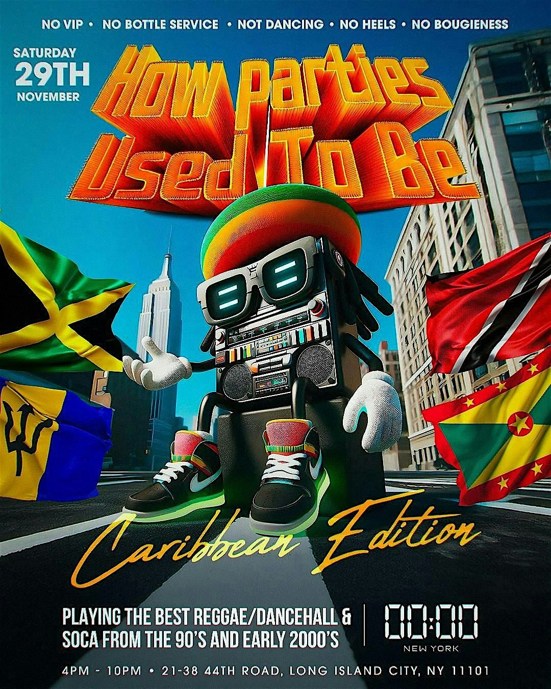 How  Parties Used To Be: Caribbean Edition #NYC #DayParty