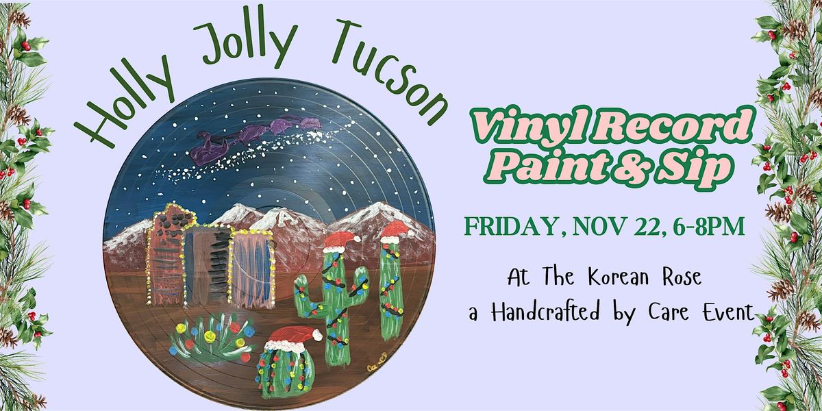 Holly Jolly Desert Paint & Sip