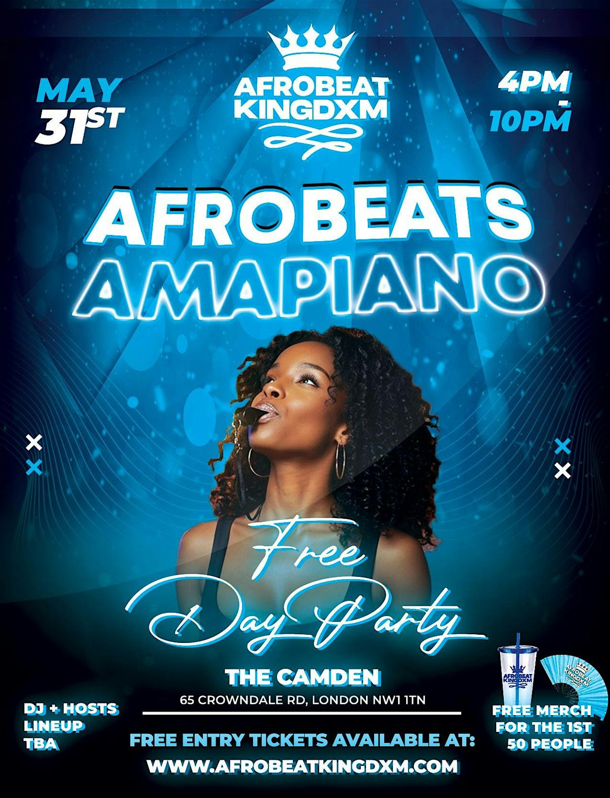Afrobeat x Amapiano Free Day Party