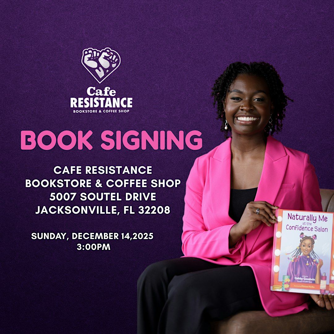 "Naturally Me At The Confidence Salon" Book Signing - Jacksonville