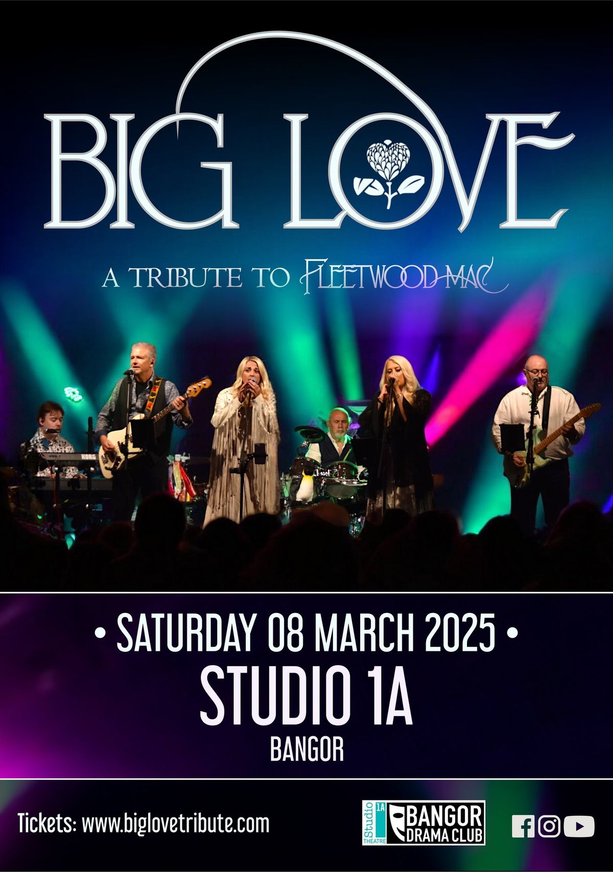 Big Love - A Tribute to Fleetwood Mac, live at Studio 1a, BANGOR