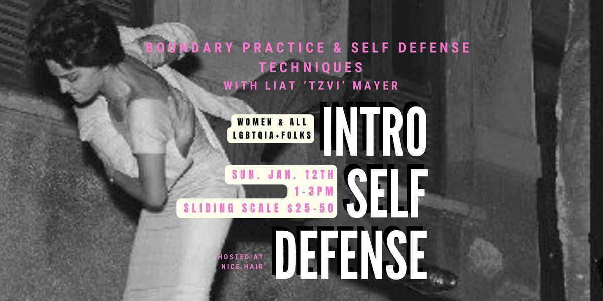 Intro to Self Defense for Women & LGBTQ+