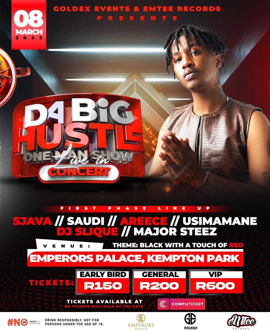 EMTEE - Da Big Hustle One Man Show Live in Concert 